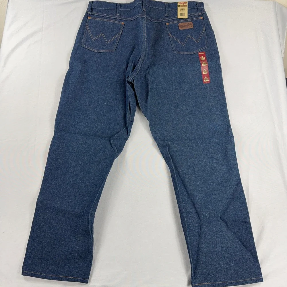 Wrangler Relaxed Fit Jeans 31MWZDN Dark Wash‎ Denim Mens 42x32 NWT